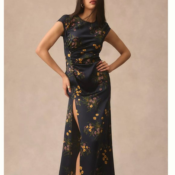 EUC Reformation Birch Silk Dress - Mademoiselle - Picture 9 of 11